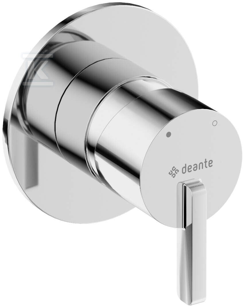 Bateria prysznicowa Silia, chrom, podtynkowa bez przełącznika natrysku